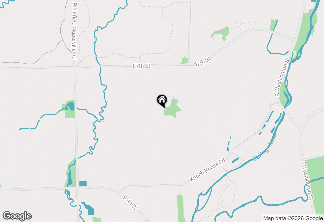 Map of 2436 Newport Drive, Naperville, IL 60565