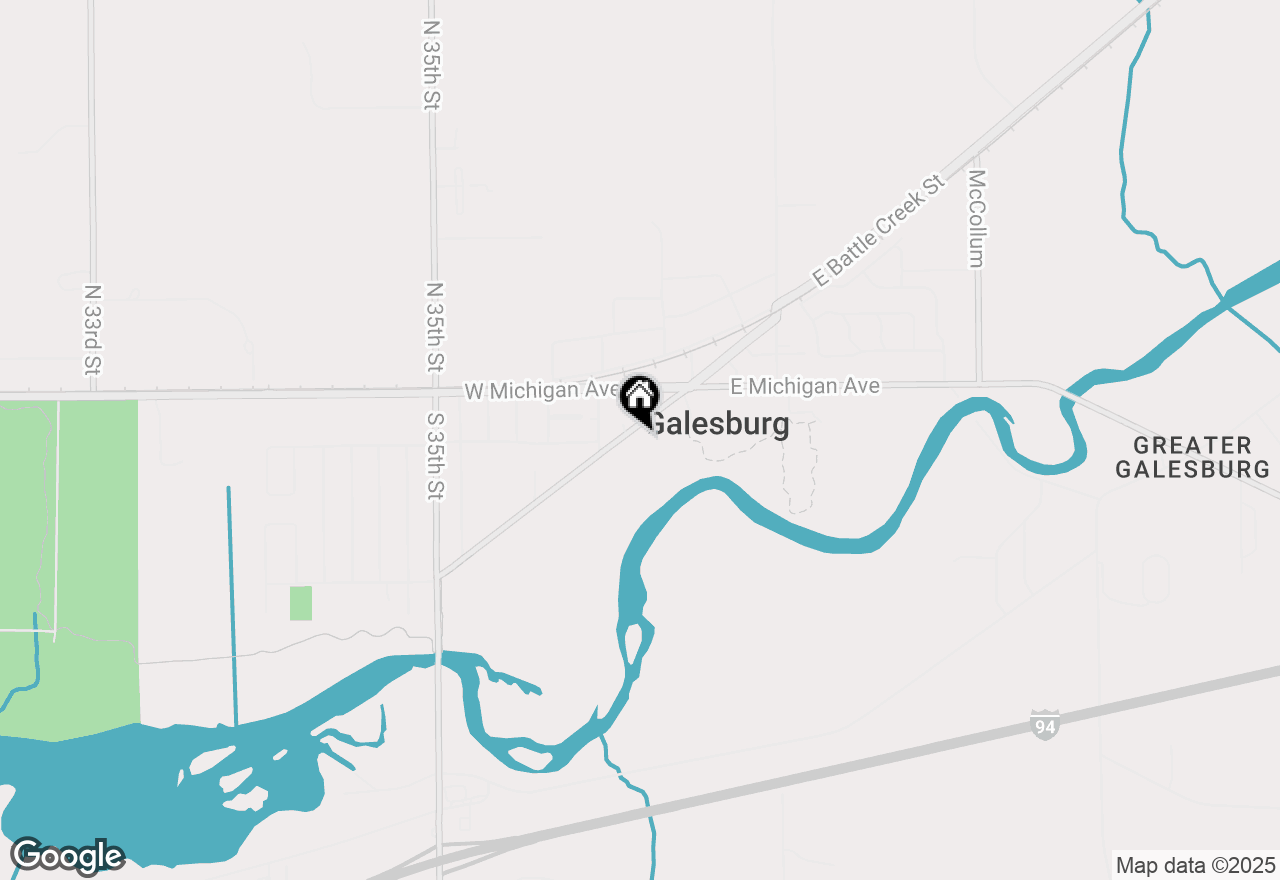 Map of 145 W Battle Creek Street, Galesburg, MI 49053
