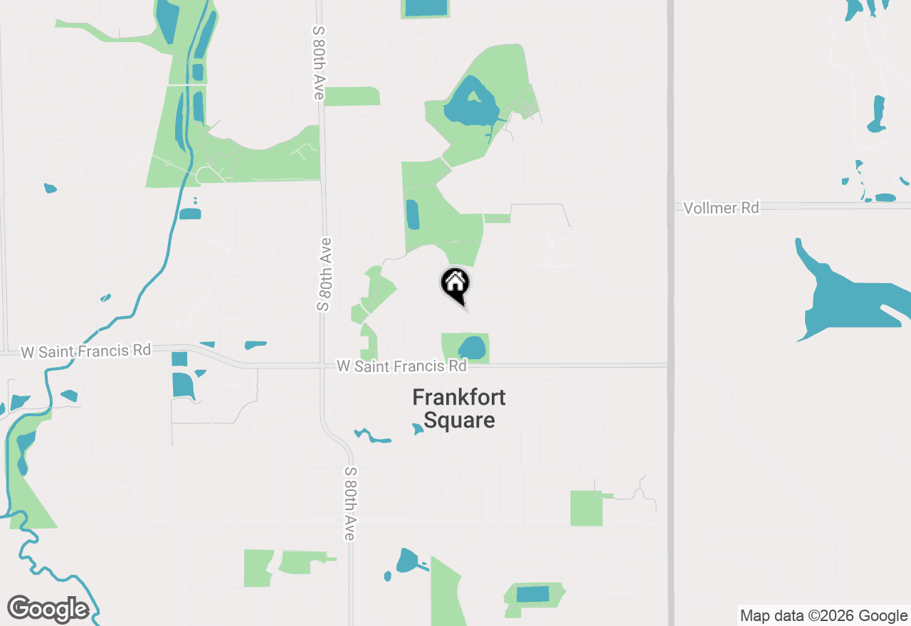 Map of 7724 W Douglas Court #1-3, Frankfort, IL 60423
