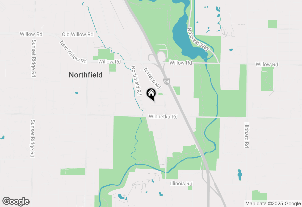 Map of 1741 Harding Rd