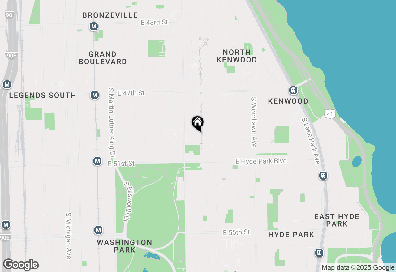 Map of 4938 S Drexel Boulevard #310, Chicago, IL 60615