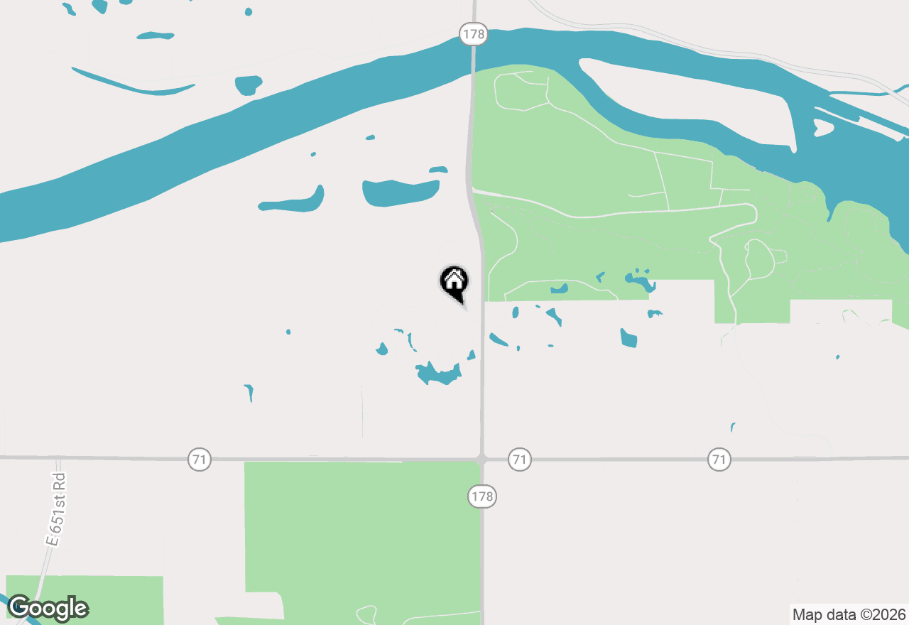 Map of 2643 N Il Route 178 Highway #10-3, Utica, IL 61373