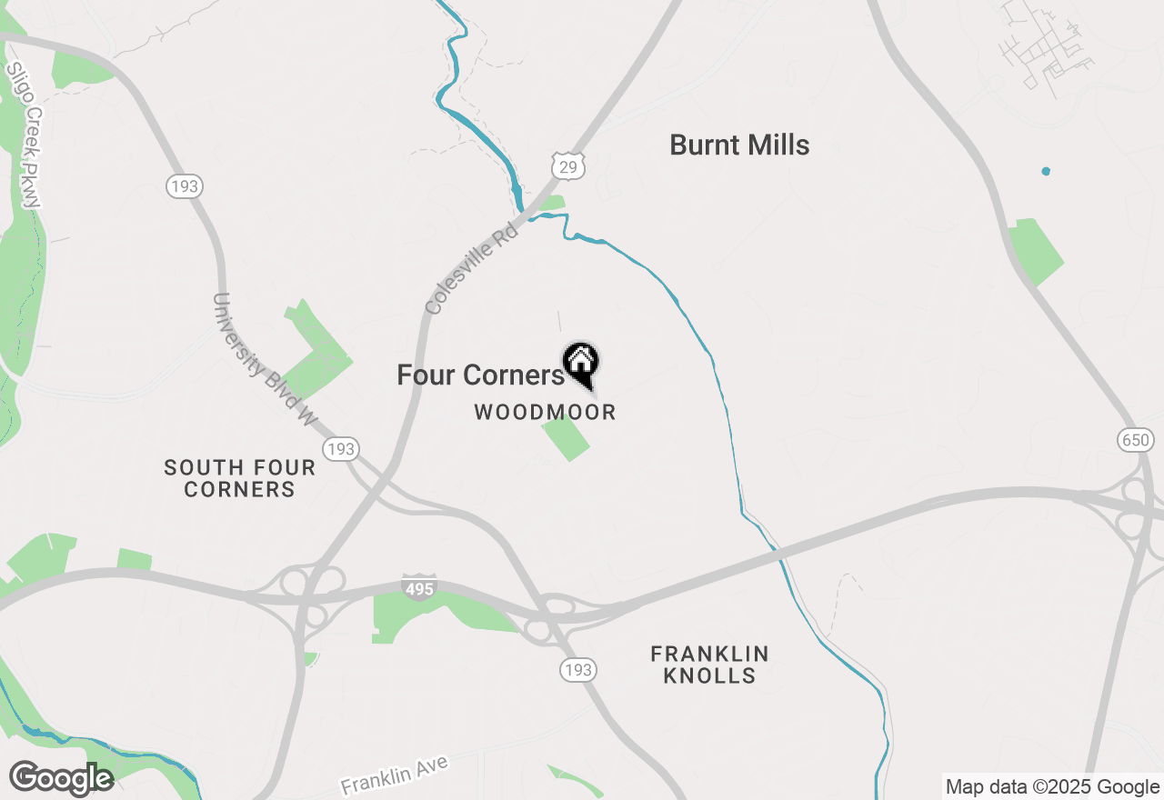 Map of 315 Hillmoor Drive, Silver Spring, MD 20901