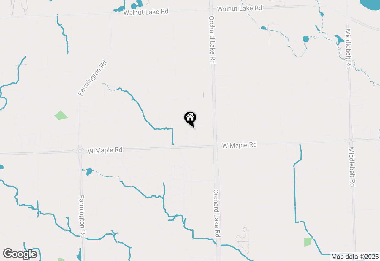 Map of 6298 Aspen Ridge Boulevard #34, West Bloomfield, MI 48322