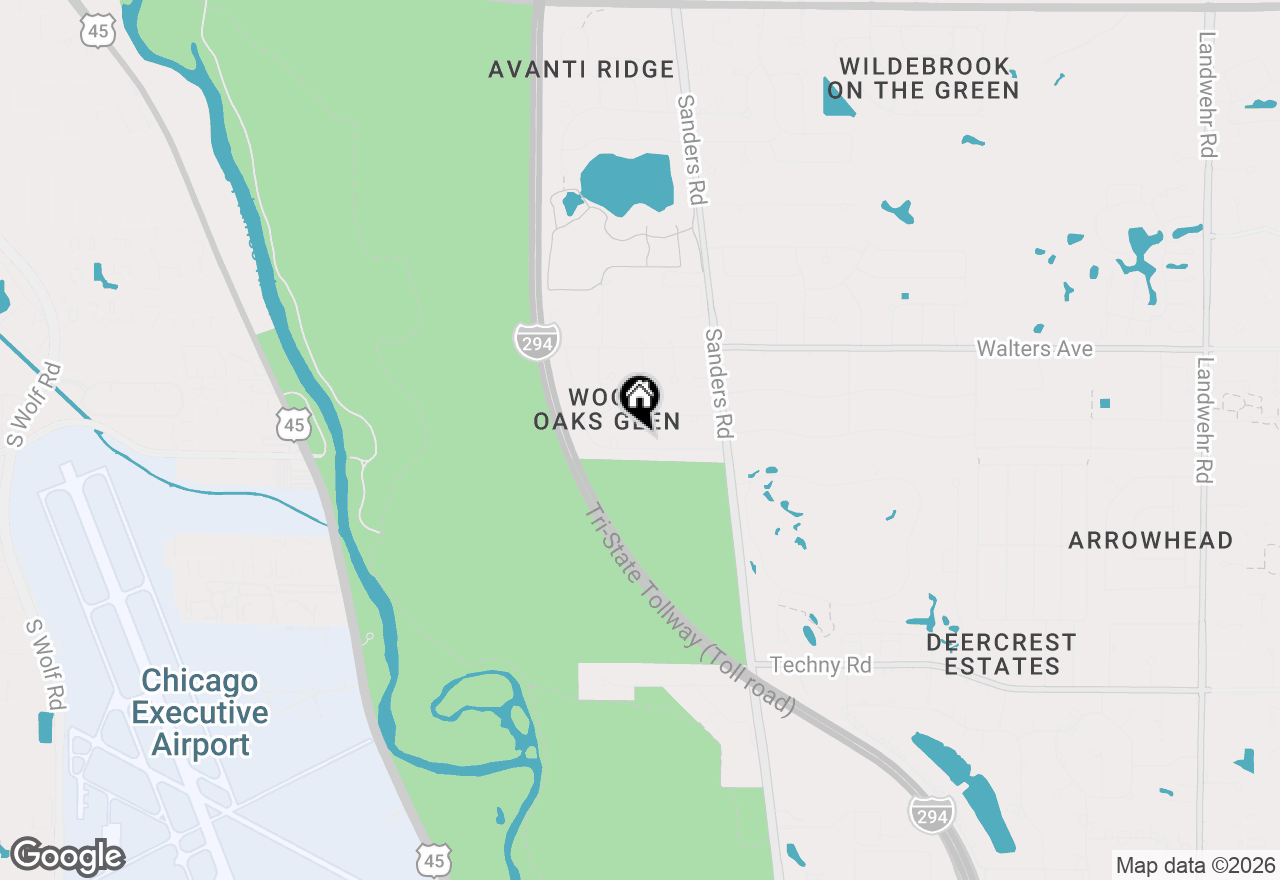 Map of 4168 Terri Lyn Lane, Northbrook, IL 60062
