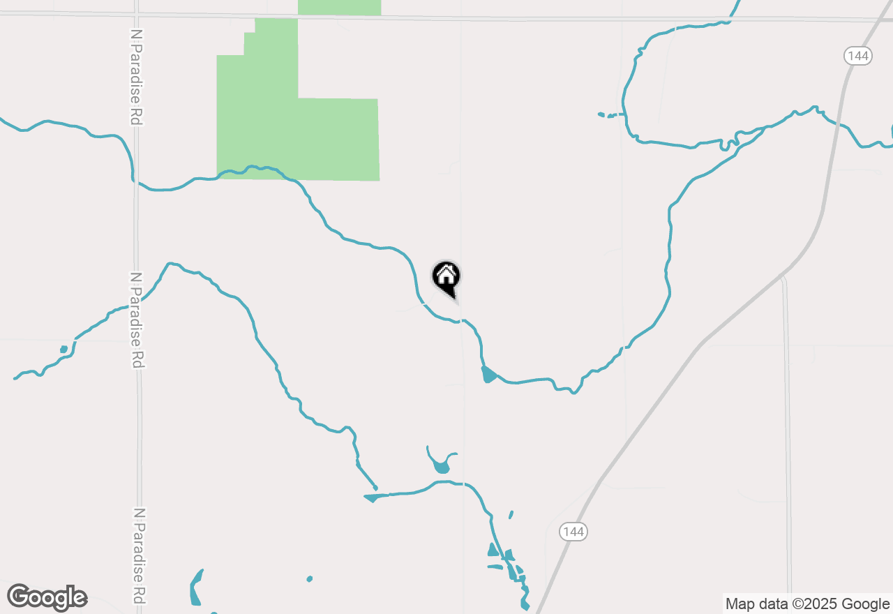 Map of N166 Boltonville Rd, Kewaskum, WI 53040
