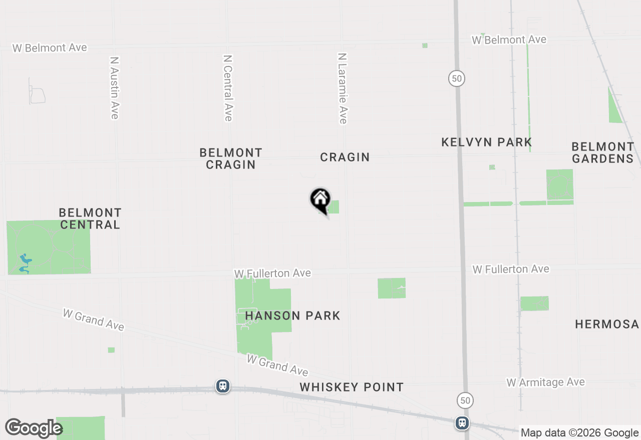 Map of 2551 N Lockwood Avenue #B3, Chicago, IL 60639