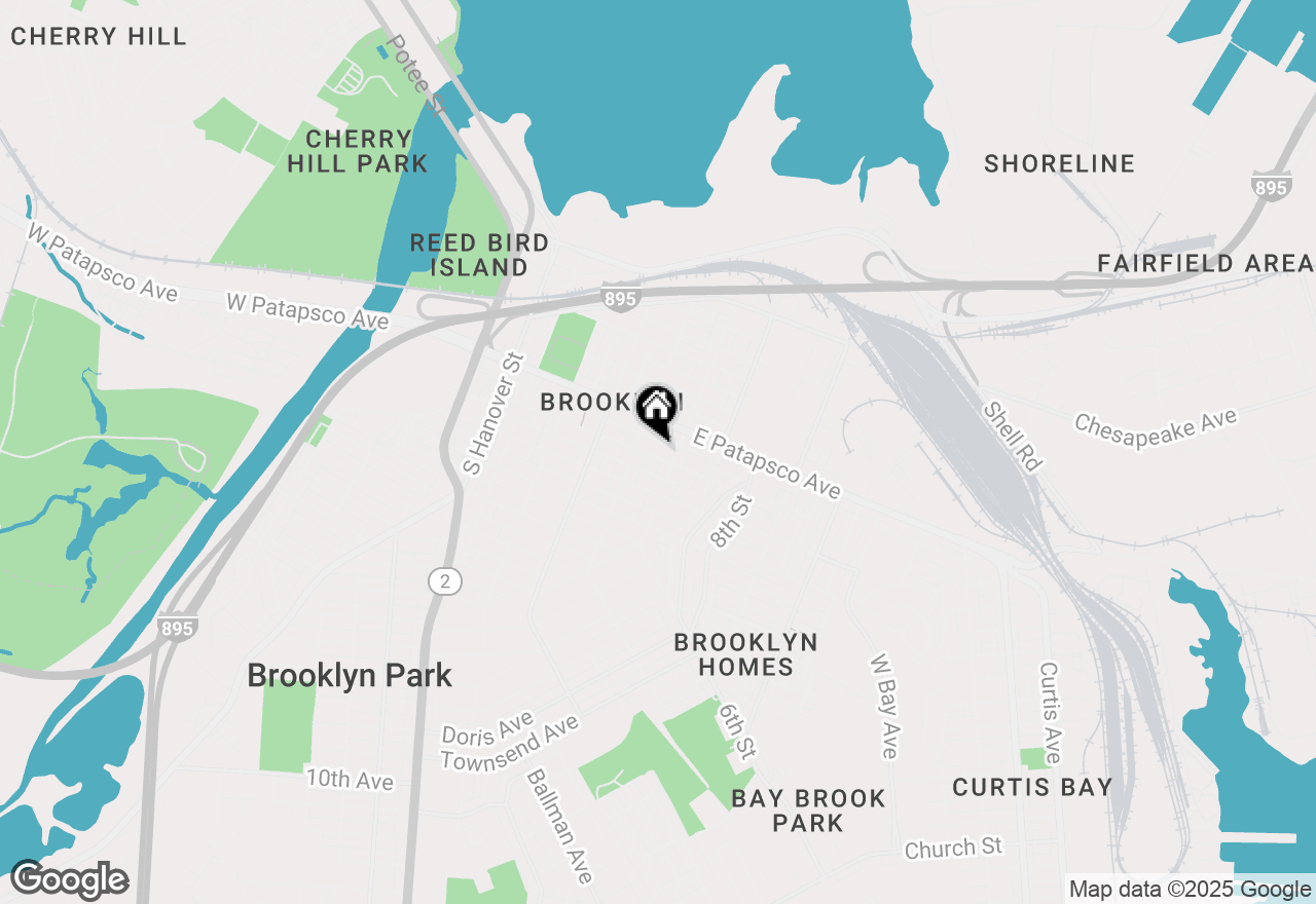 Map of 530 Pontiac Avenue, Baltimore, MD 21225