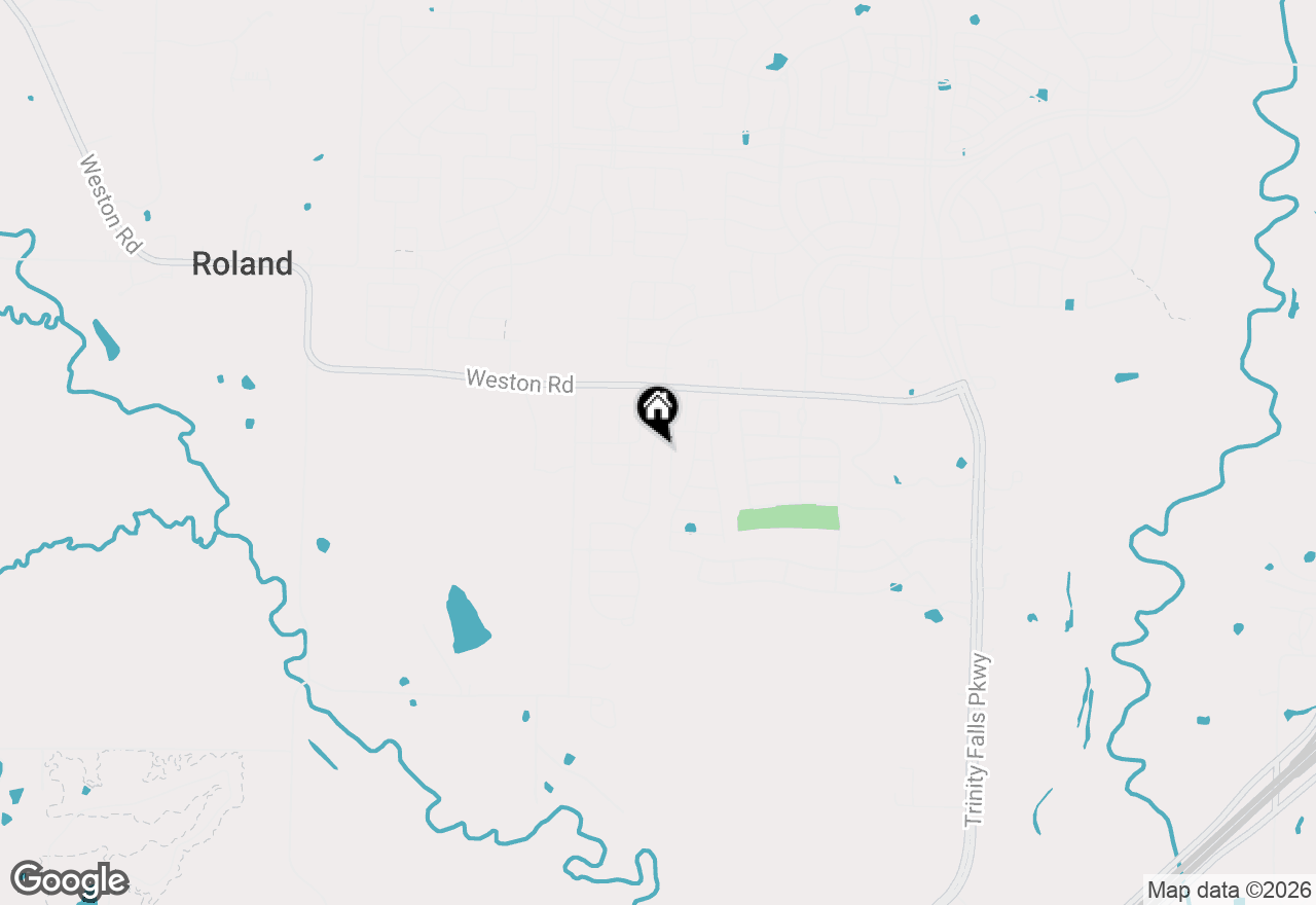 Map of 6912 Steiger Trail, Mckinney, TX 75071