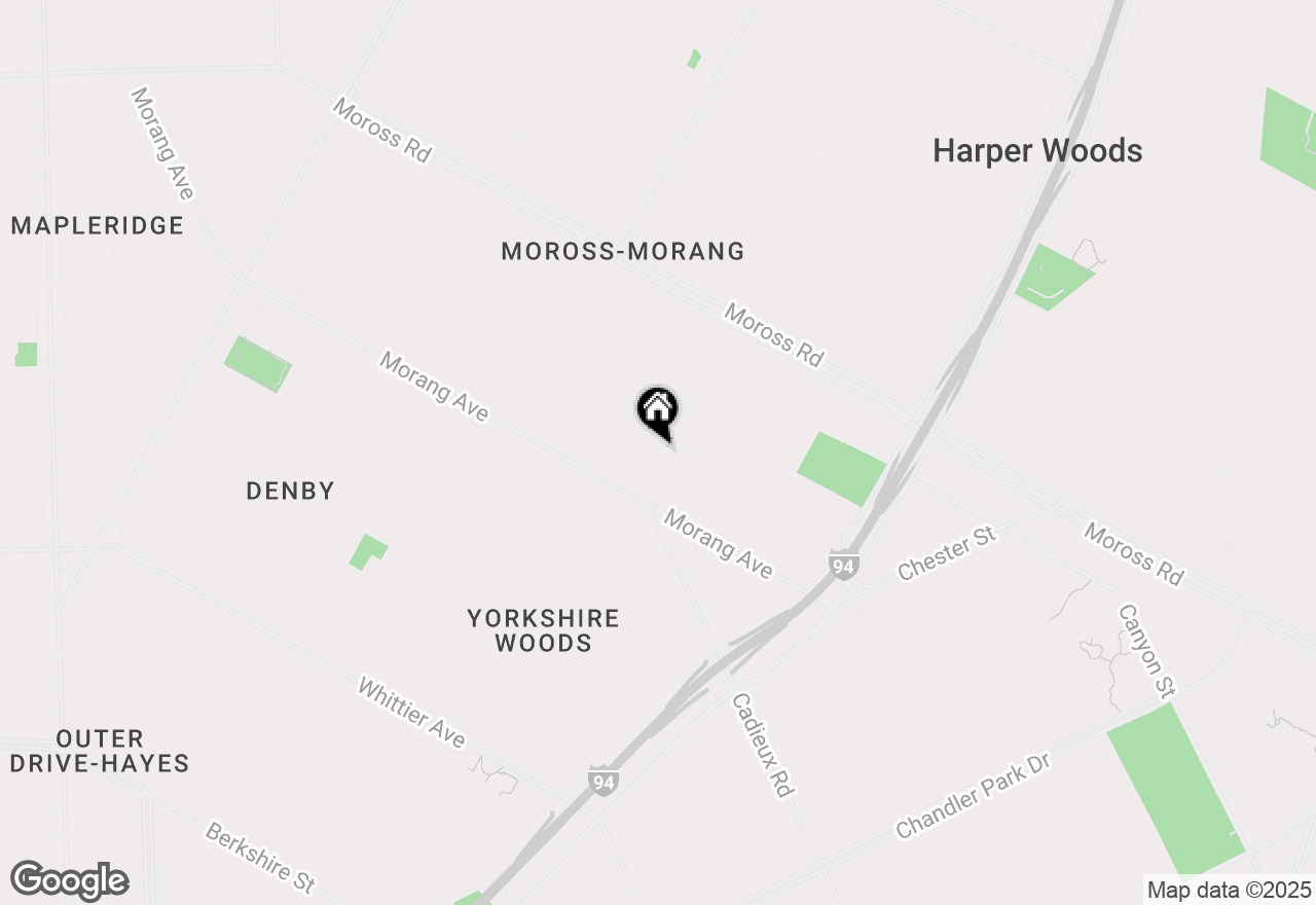 Map of 10799 Worden Street, Detroit, MI 48224