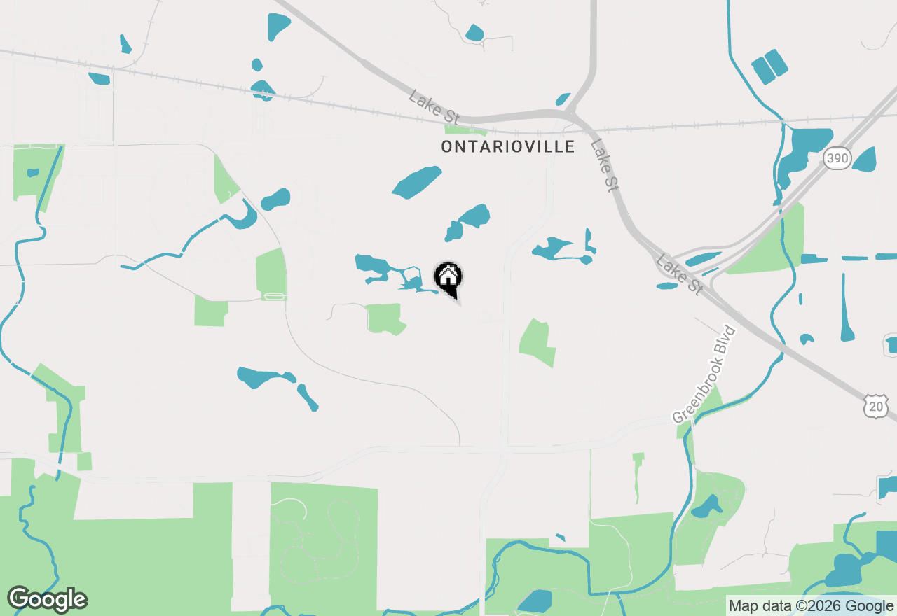 Map of 1004 Longford Road, Bartlett, IL 60103