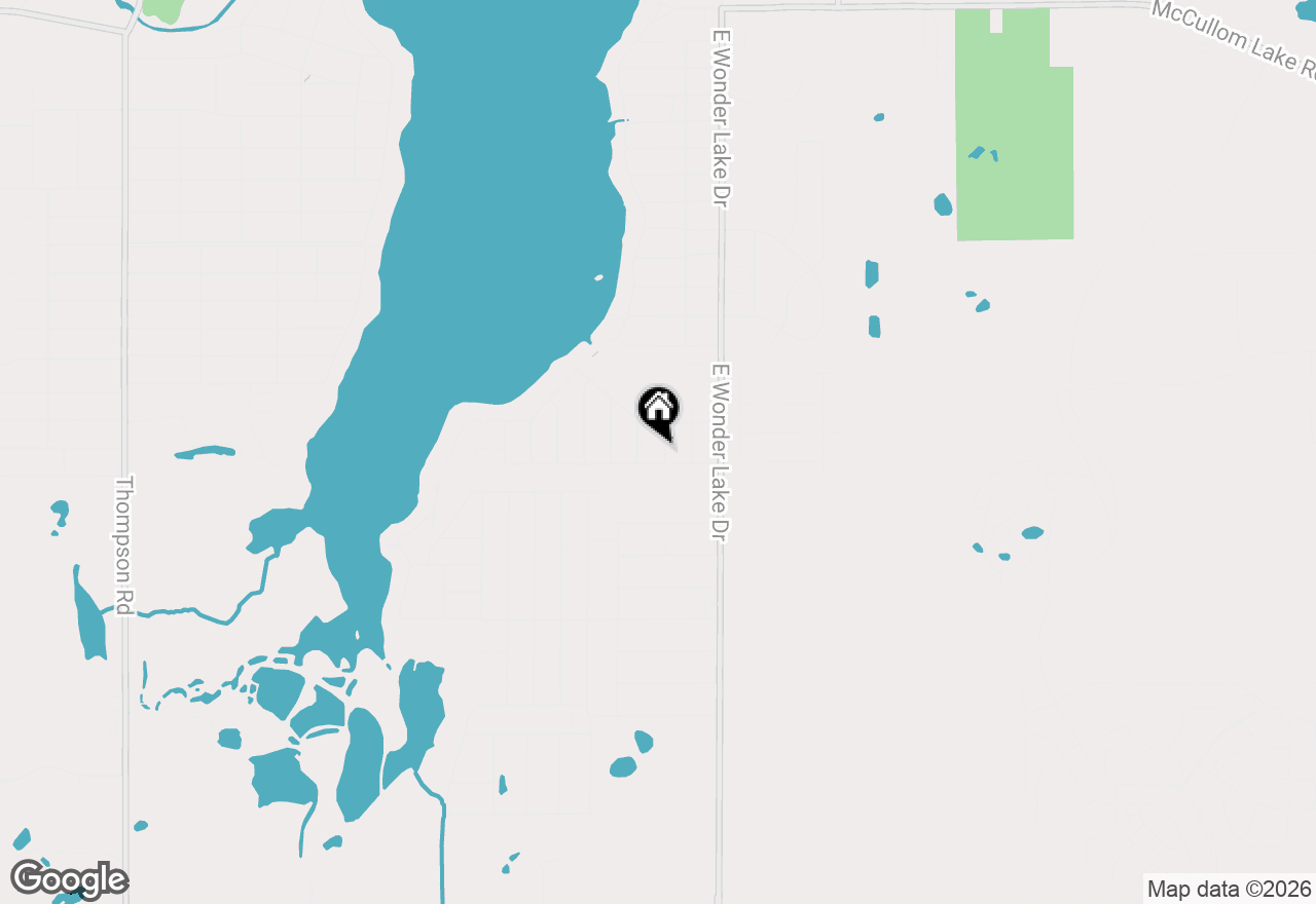 Map of 3109 Park Drive, Wonder Lake, IL 60097