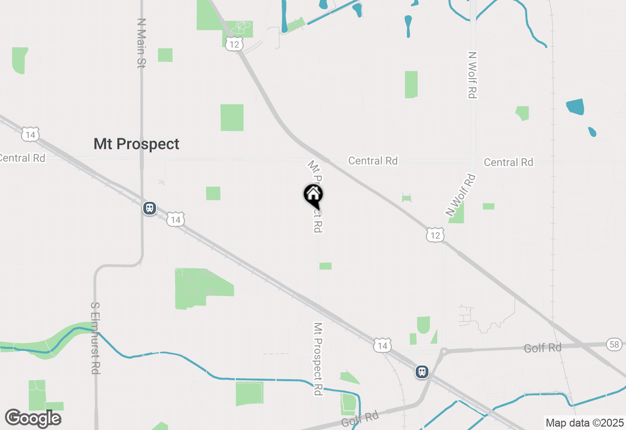 Map of 200 S Mount Prospect Road, Mount Prospect, IL 60056