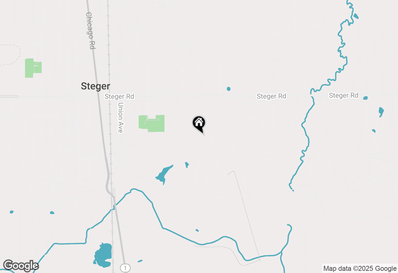 Map of 313 Dorsetshire Drive, Steger, IL 60475