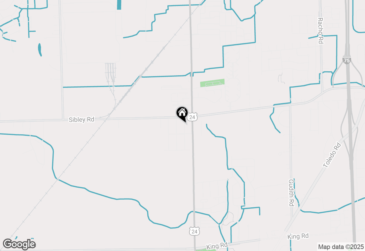 Map of 19146 Cooper Avenue, Brownstown, MI 48174