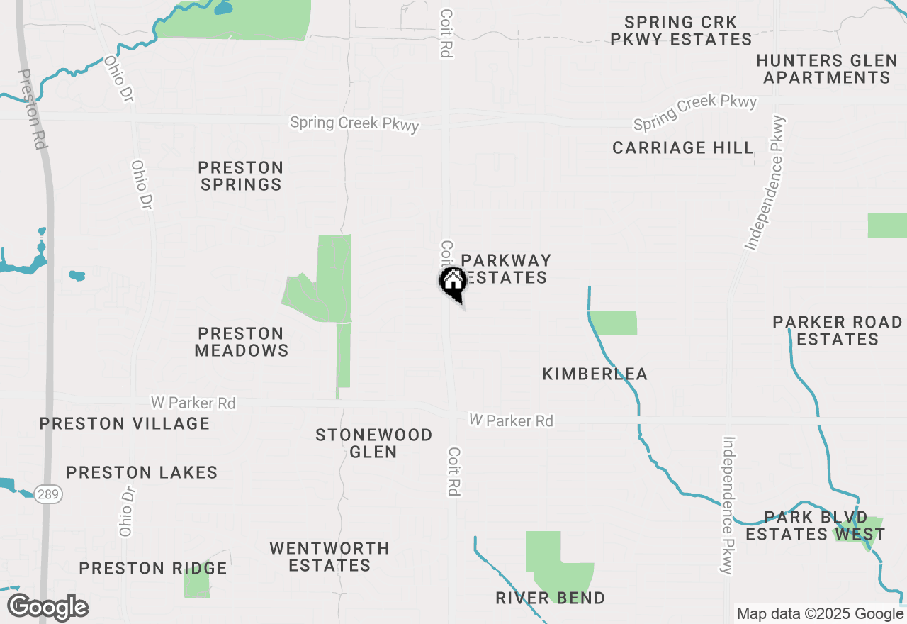 Map of 3513 Plymouth Drive, Plano, TX 75023