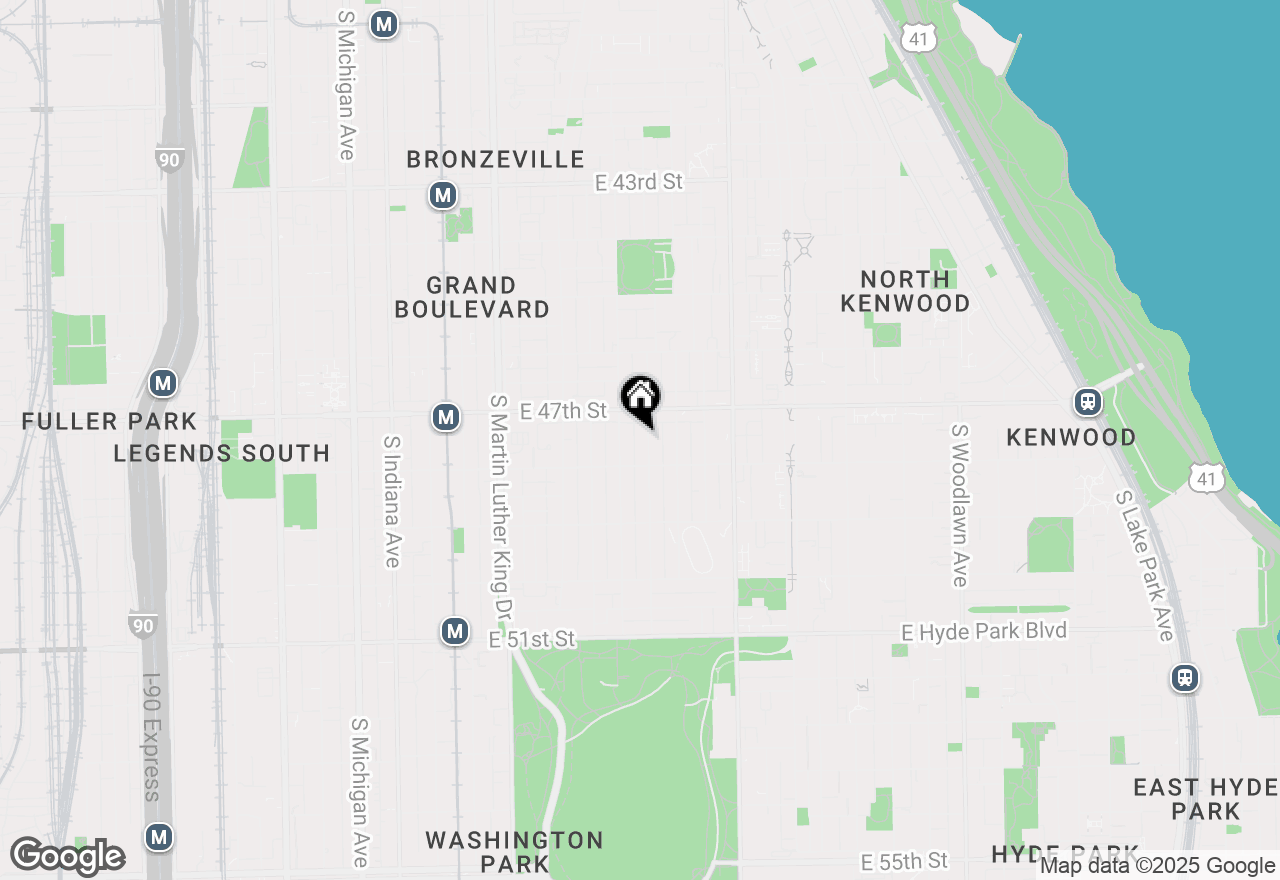 Map of 4730 S Champlain Avenue #3, Chicago, IL 60615