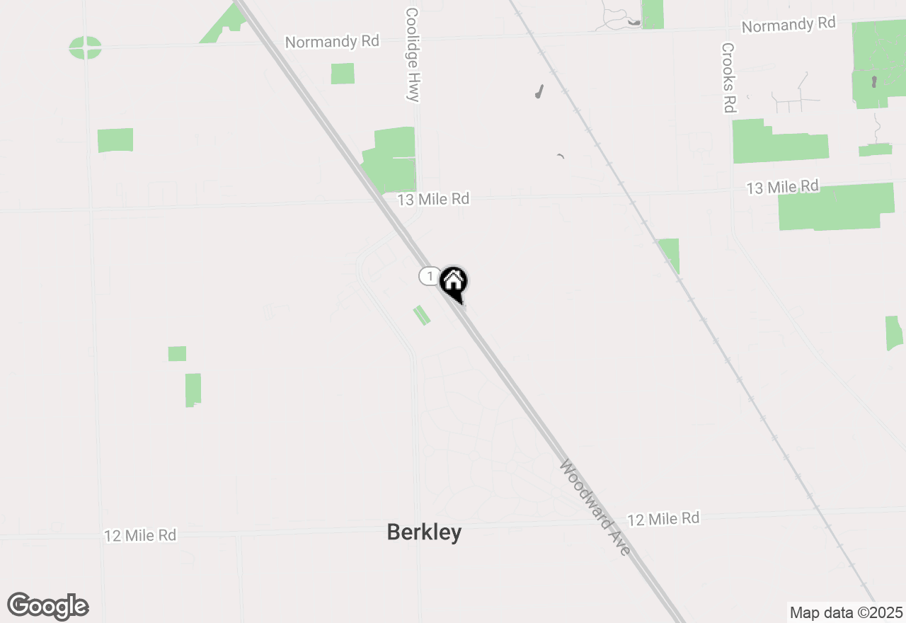 Map of 30333 Woodward Avenue, Royal Oak, MI 48073