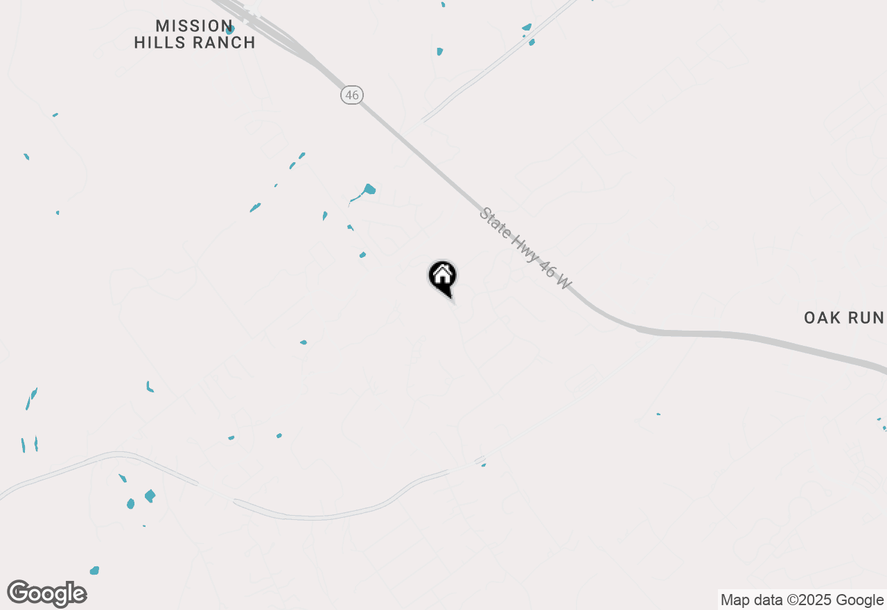 Map of 406 T Bar M Drive, New Braunfels, TX 78132