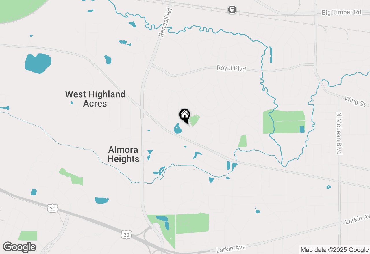 Map of 642 Autumn Circle, Pingree Grove, IL 60140