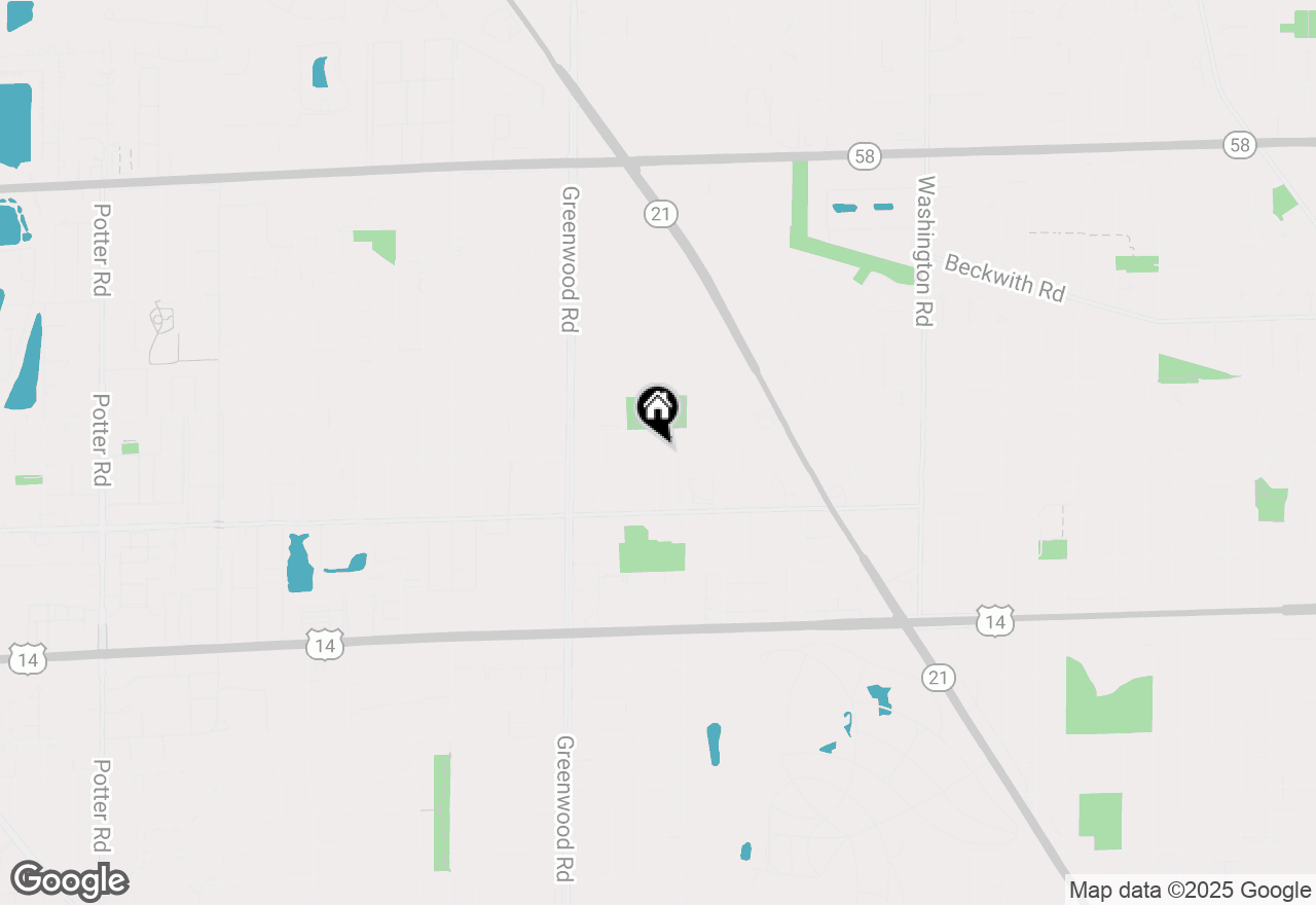 Map of 9063 N Clifton Avenue, Niles, IL 60714