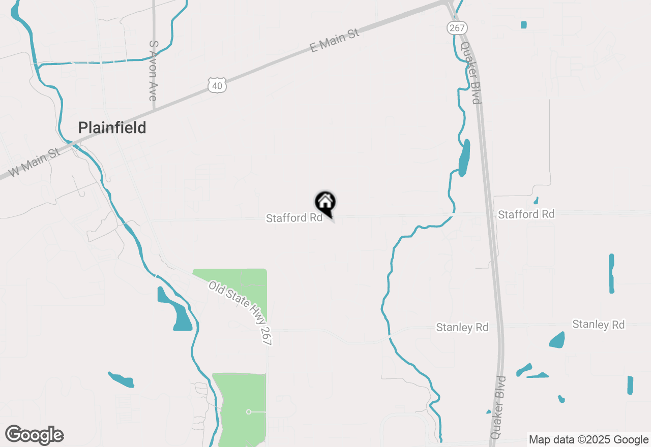 Map of 1301 Stafford Road, Plainfield, IN 46168