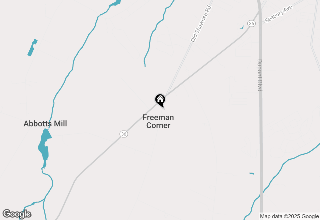 Map of 7360 N Union Church Road, Milford, DE 19963