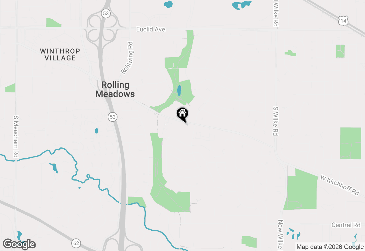 Map of 3100 Town Square Drive #308, Rolling Meadows, IL 60008