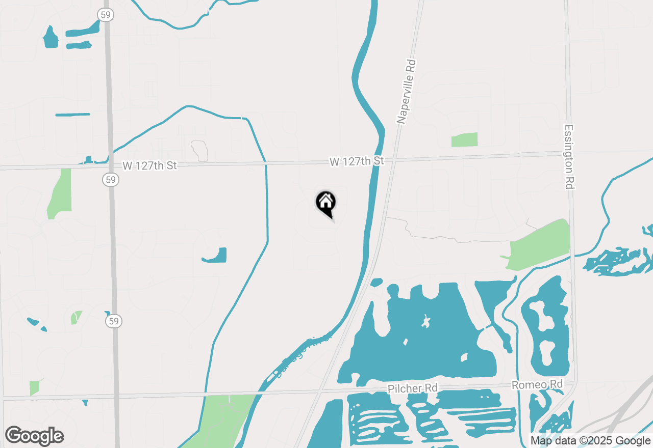 Map of 12933 S Kerry Lane, Plainfield, IL 60585