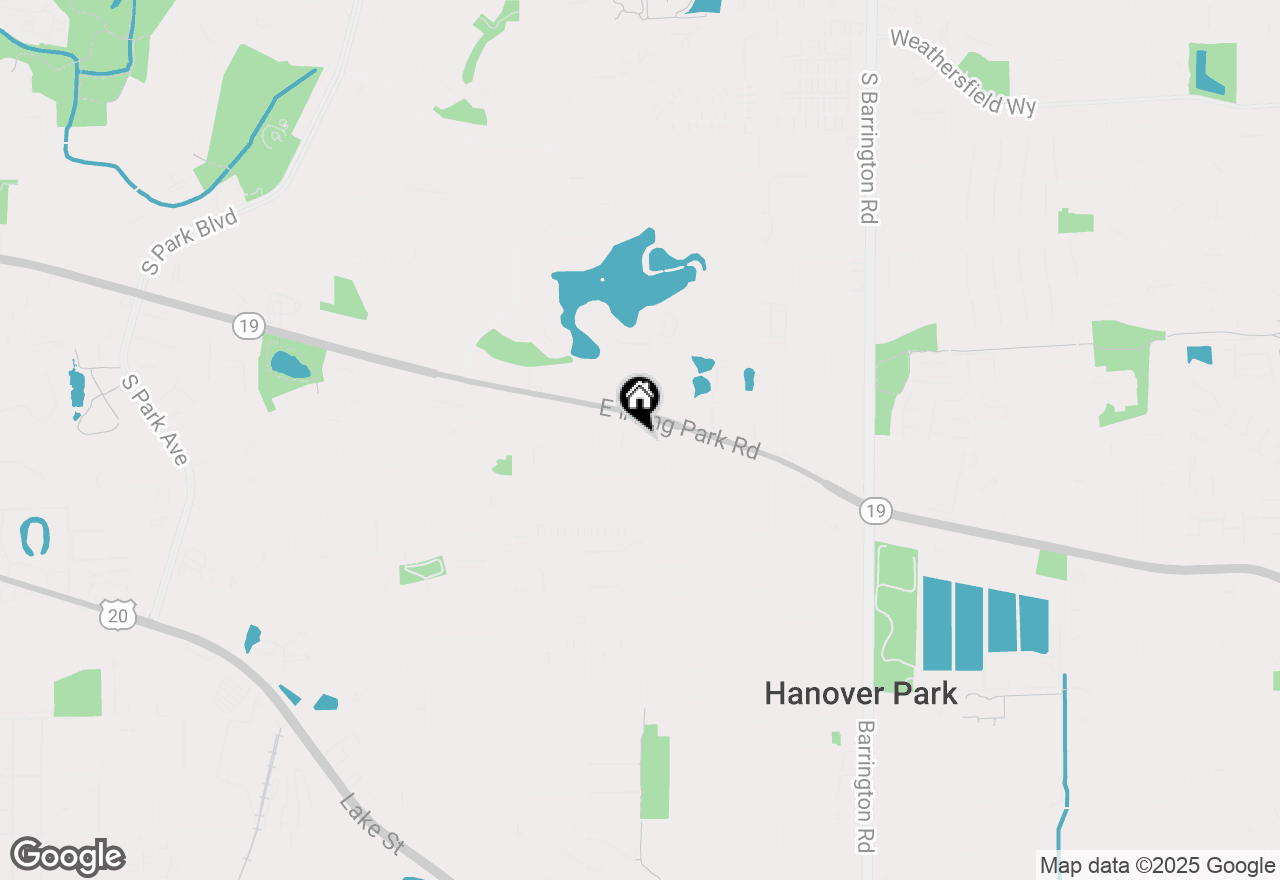 Map of 7440 East Avenue, Hanover Park, IL 60133