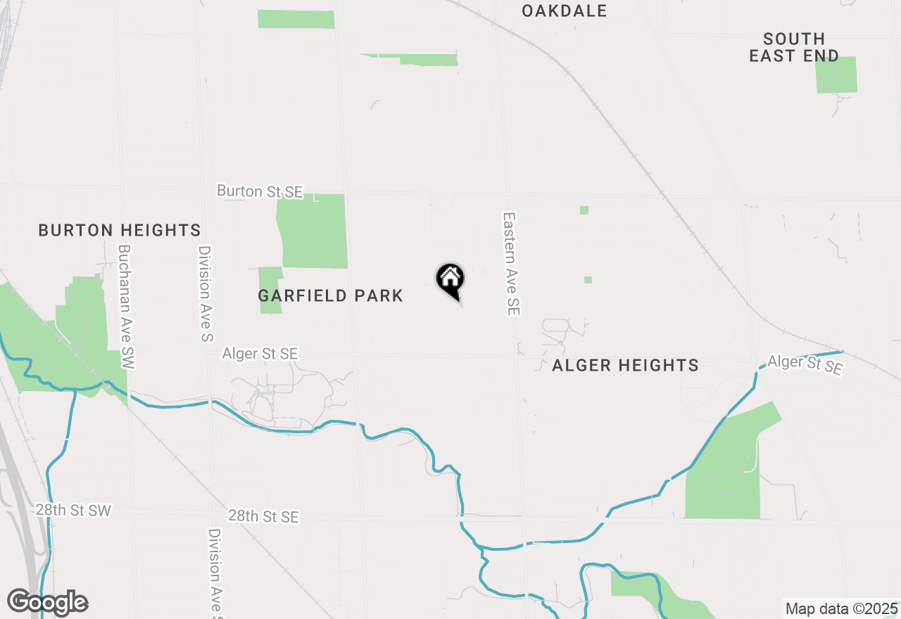 Map of 623 Deming Street Se, Grand Rapids, MI 49507