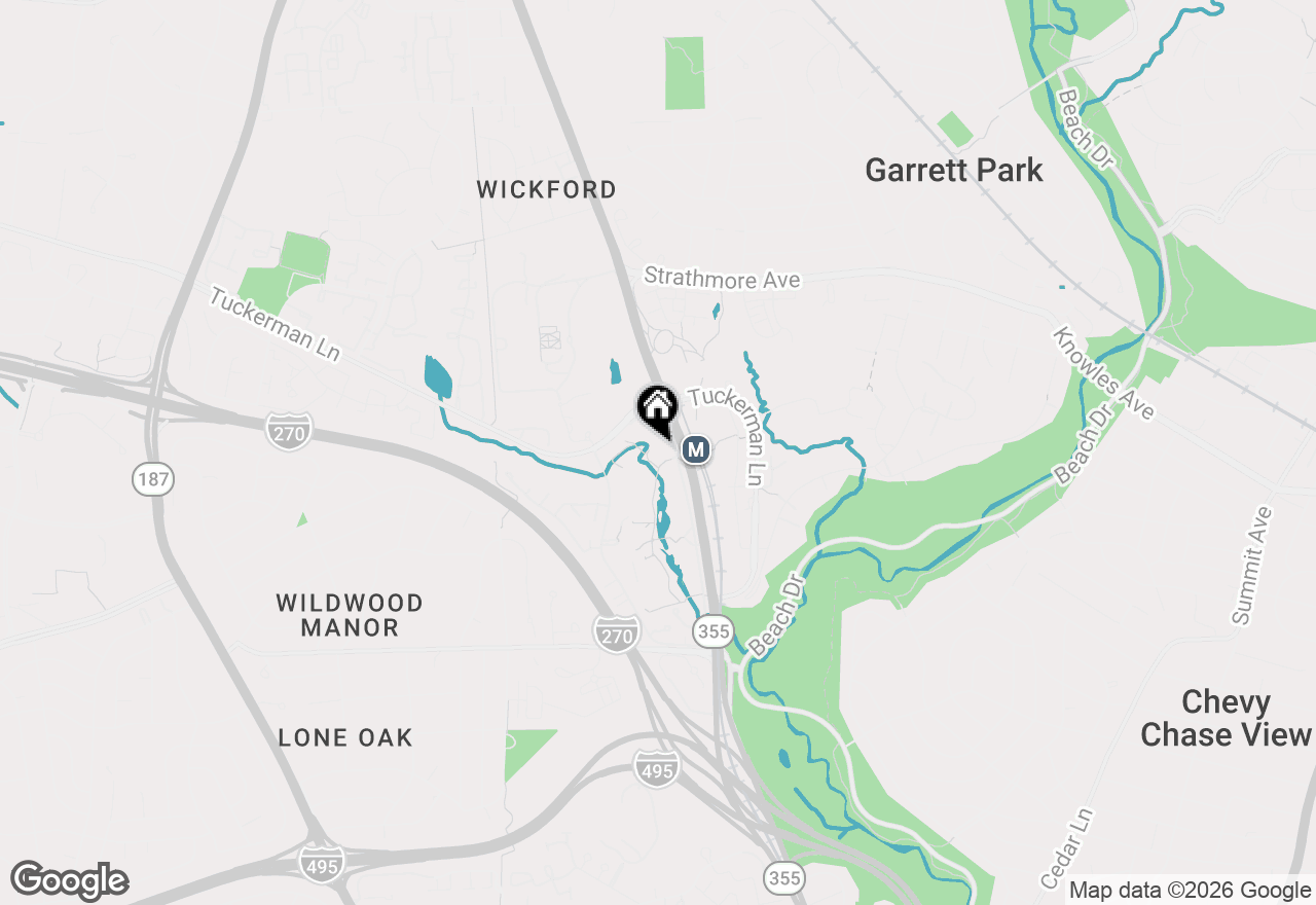 Map of 10500 Rockville Pike #210, Rockville, MD 20852