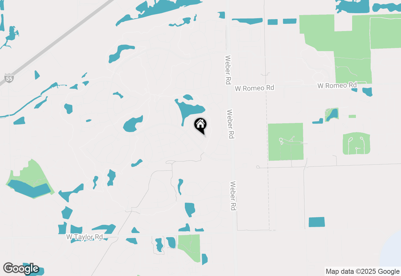 Map of 20936 Orange Blossom Lane, Plainfield, IL 60544