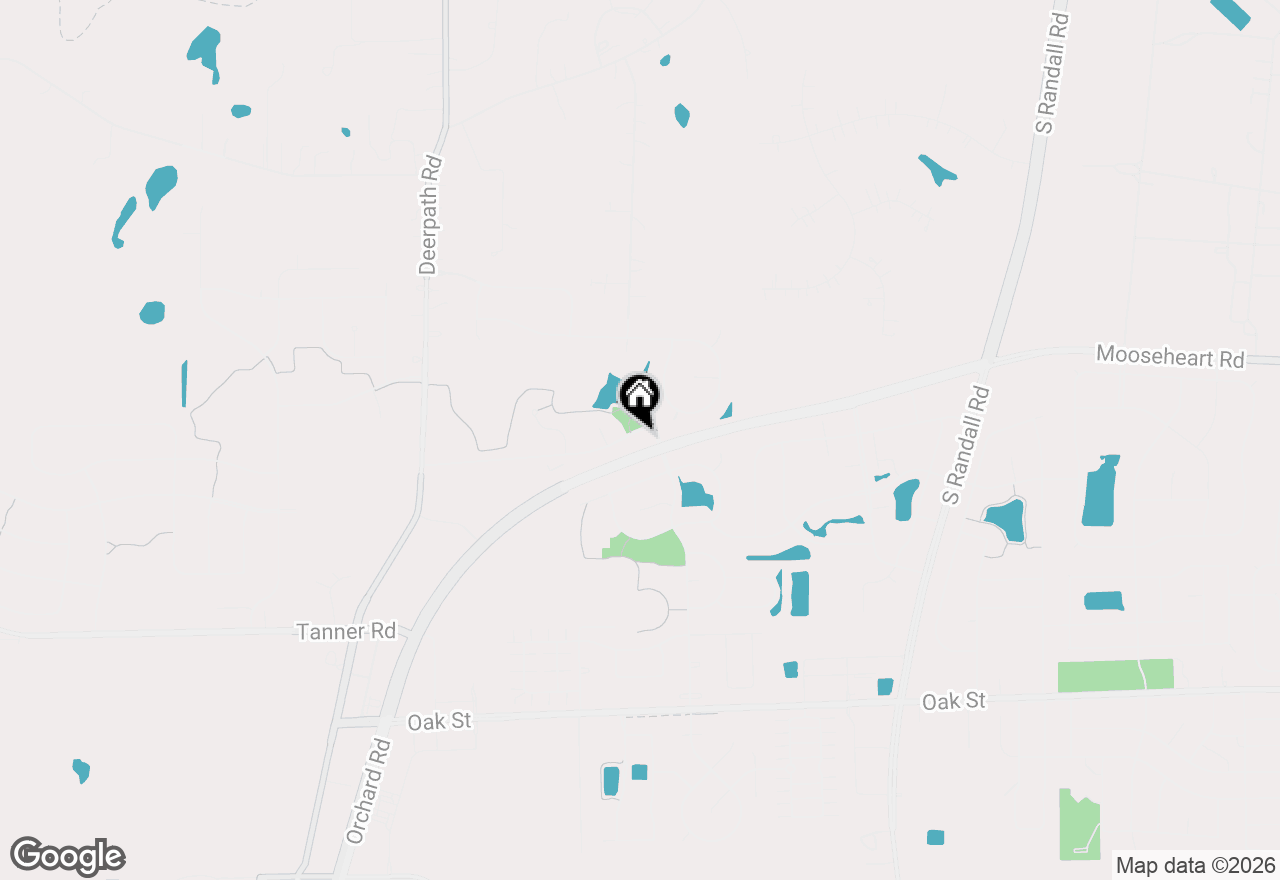 Map of 1508 W Mooseheart Road, North Aurora, IL 60542