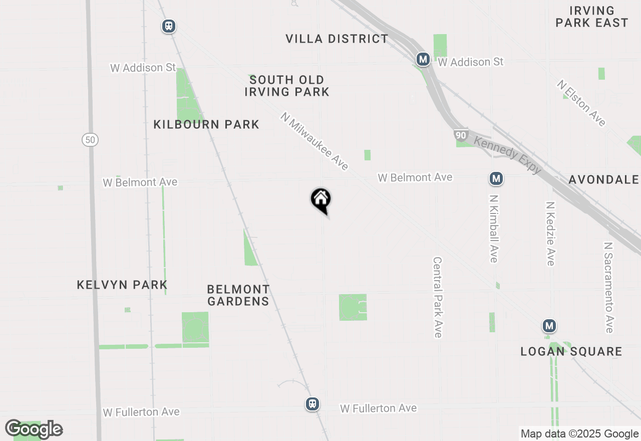 Map of 3034-36 N Pulaski Road, Chicago, IL 60641