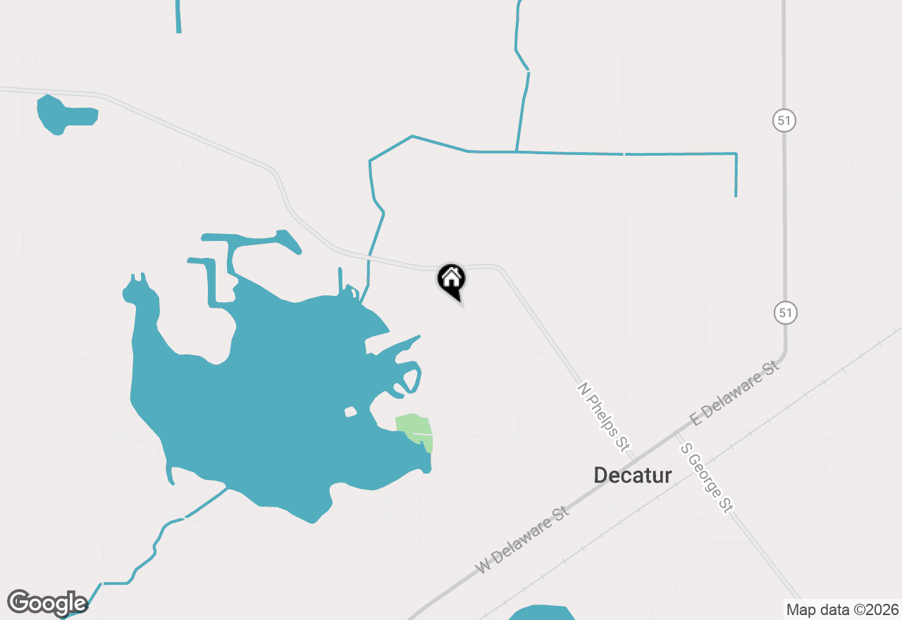 Map of TBD Greenbrier Terrace, Decatur, MI 49045