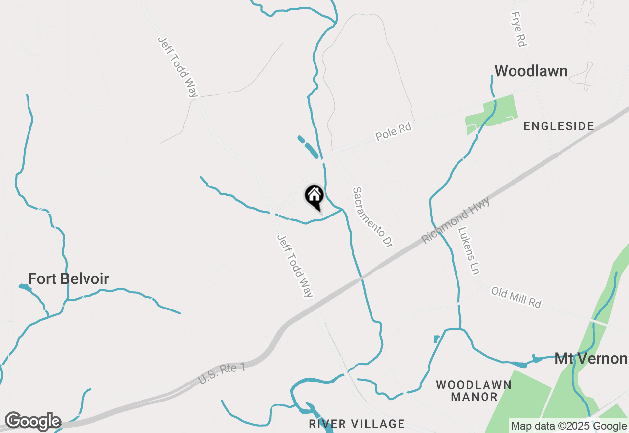 Map of 5700 Olde Mill Court #145, Alexandria, VA 22309