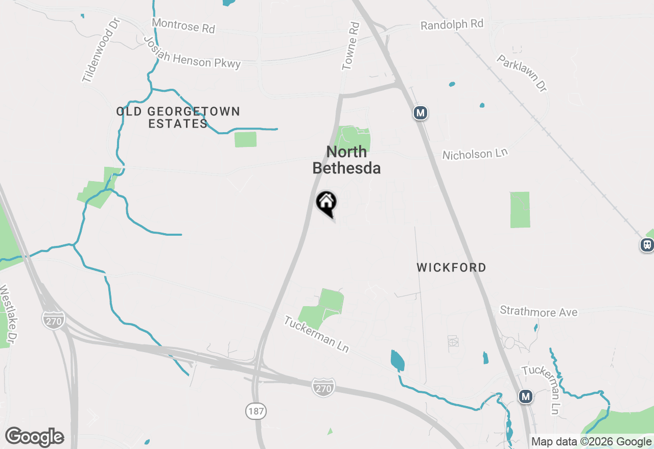 Map of 11416 Empire, North Bethesda, MD 20852