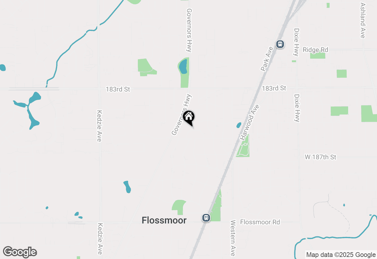 Map of 18530 Stedhall Road, Homewood, IL 60430