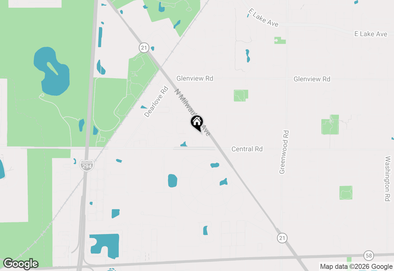 Map of 3700 Capri Court #104, Glenview, IL 60025
