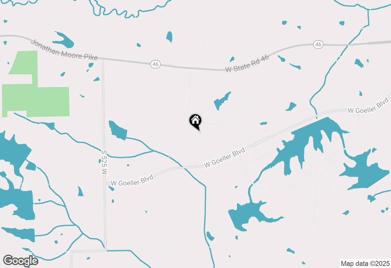 Map of 717 Lake Vista Drive, Columbus, IN 47201