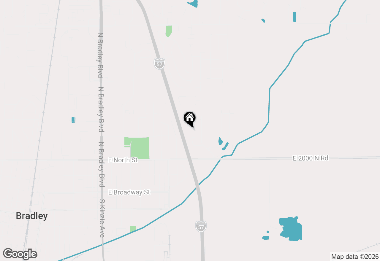 Map of 141 Old Farm Mid Court, Bradley, IL 60915