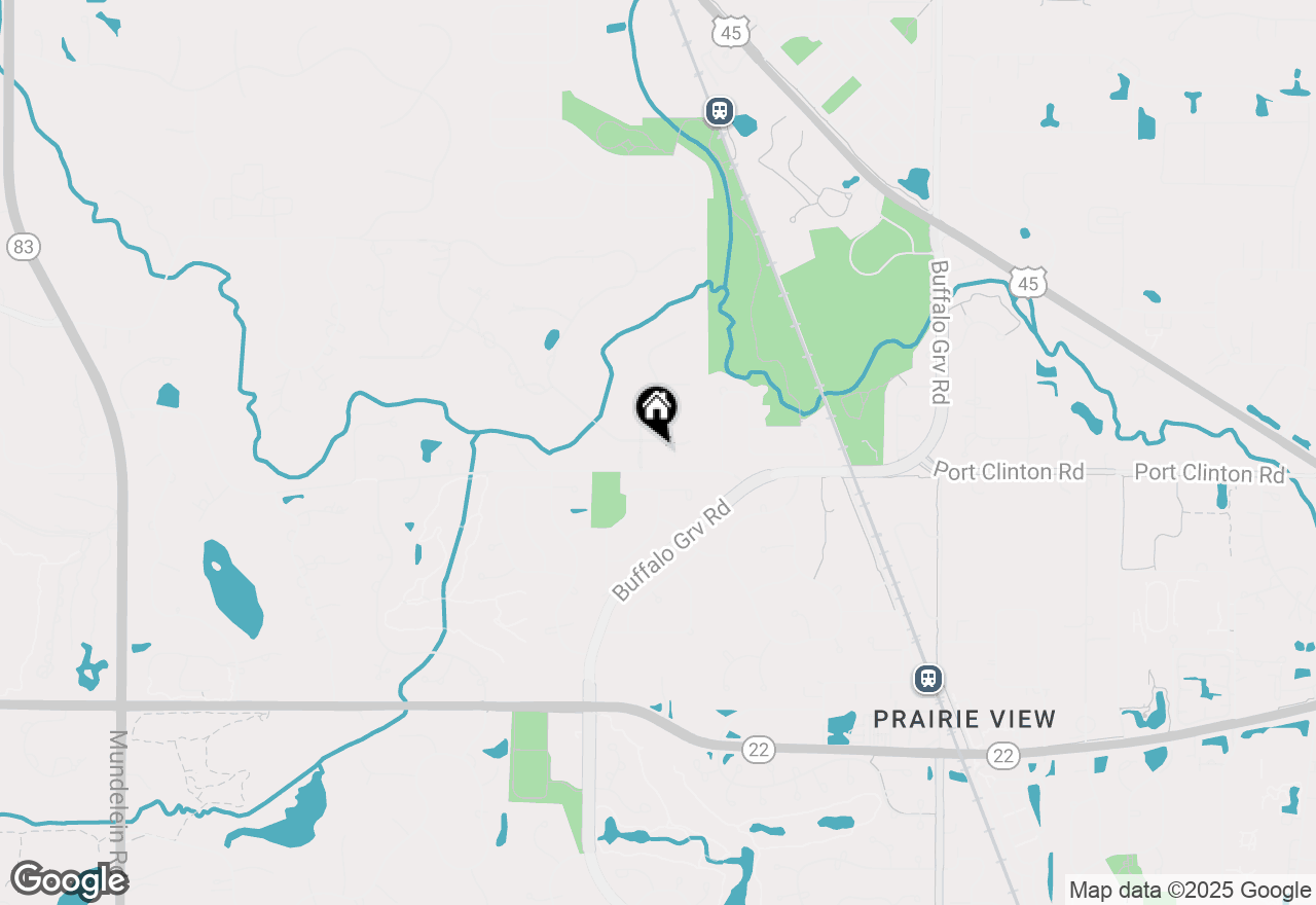 Map of 5802 Teal Court, Long Grove, IL 60047