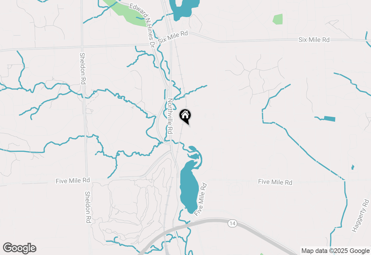 Map of 42737 Steepleview Court, Northville, MI 48168