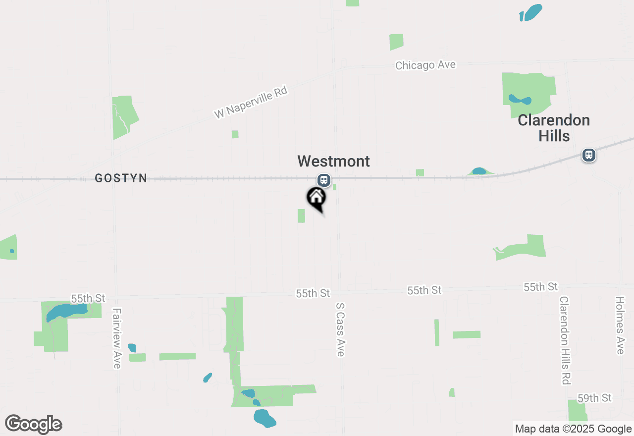 Map of 114 S Lincoln Street, Westmont, IL 60559