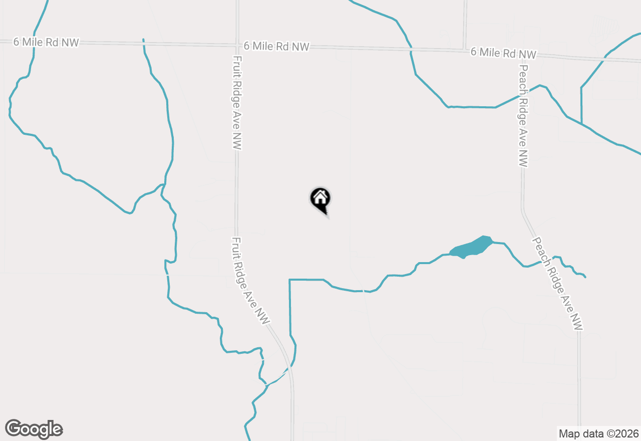 Map of 4659 Hendershot Avenue Nw, Grand Rapids, MI 49544