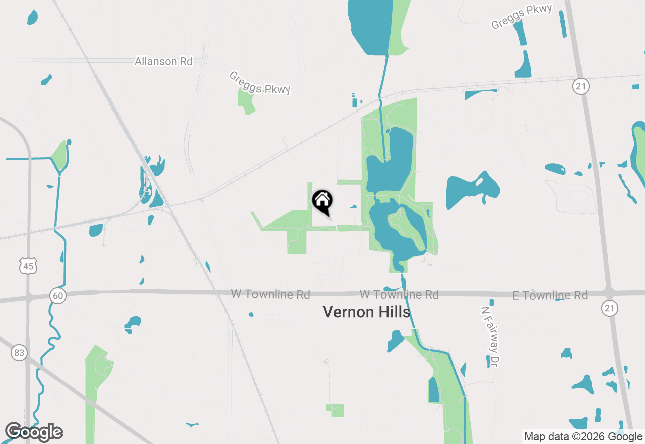 Map of 366 Washington Court #366, Vernon Hills, IL 60061