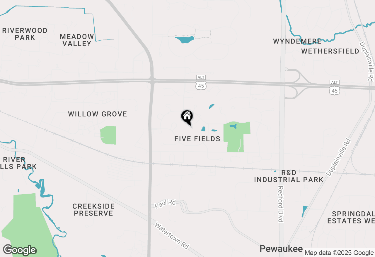 Map of W236N3238 Waterside Ct, Pewaukee, WI 53072