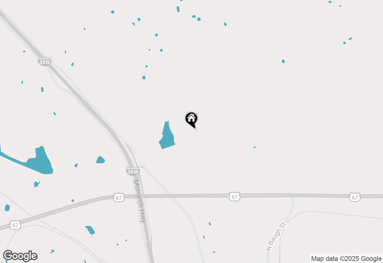 Map of 511 Lakeview Drive, Alvarado, TX 76009