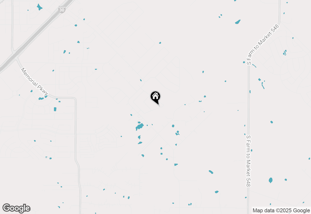 Map of 105 Universal Drive, Fate, TX 75189